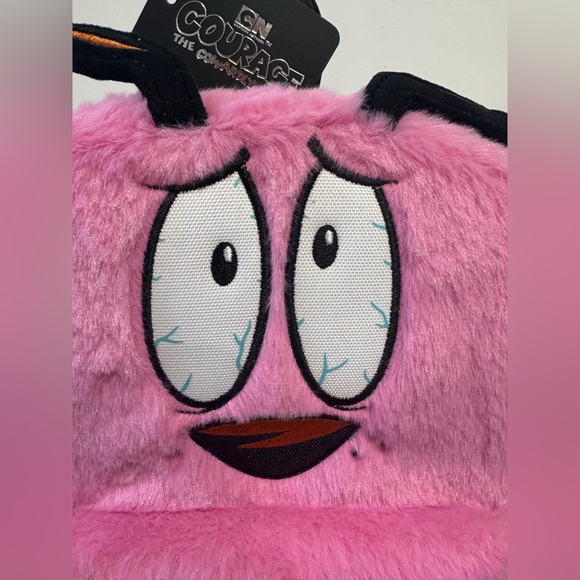 Cartoon Network Courage The Cowardly Dog Fuzzy Mini Backpack main image 9